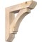 Ekena Millwork Imperial Slat Smooth Bracket w/ Offset Brace, Douglas Fir, 7 1/2"W x 32"D x 32"H BKT0806X32X32IMP06SDF - alternate 1